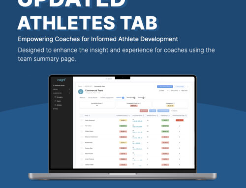 Introducing The Updated Athletes Tab